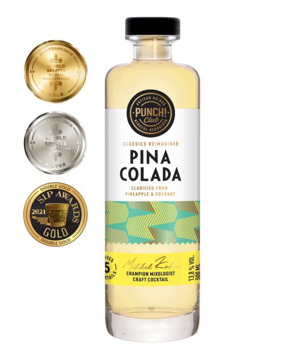 Classics Reimagined: Pina Colada. Award winning rum cocktail by Punch Club®