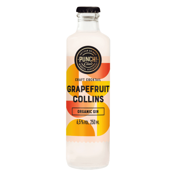 Premixed Grapefruit cocktail by Punch Club